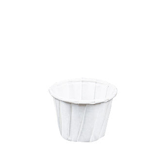 Dressingbecher, Papier "pure" 10 ml Ø 3,5 cm · 2,2 cm weiss