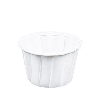 Dressingbecher, Papier "pure" 110 ml Ø 7 cm · 4,2 cm weiss
