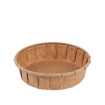 Dressingbecher, Papier "pure" 25 ml Ø 6 cm · 1,5 cm braun