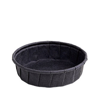 Dressingbecher, Papier 25 ml Ø 6 cm · 1,5 cm schwarz