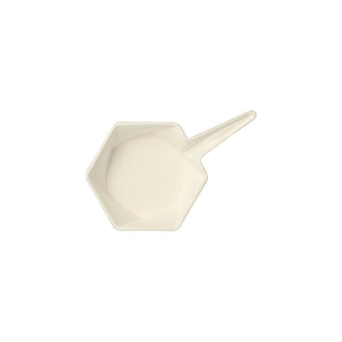 Fingerfood - Schalen Zuckerrohr "pure" 15 ml 1,5 cm x 9,5 cm x 6,3 cm weiss "Hexagon"