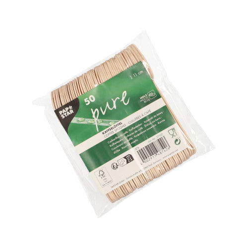 Kaffeelöffel Holz "pure" 11 cm