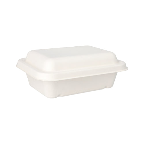 Schalen, Zuckerrohr "pure" ungeteilt 5,6 cm x 15,3 cm x 20,3 cm weiss