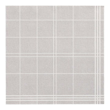Servietten "ROYAL Collection" 1/4-Falz 40 cm x 40 cm grau "Kitchen Craft"