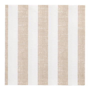 Servietten "ROYAL Collection" 1/4-Falz 40 cm x 40 cm sand "Lines"