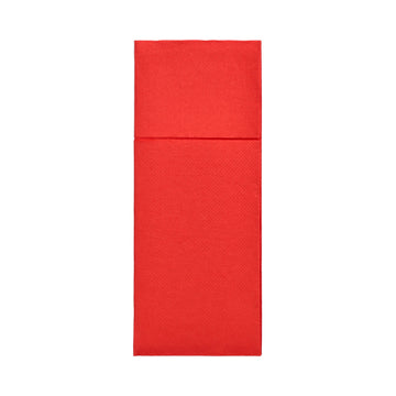 Servietten "ROYAL Collection" 40 cm x 30 cm rot mit Besteckfalz