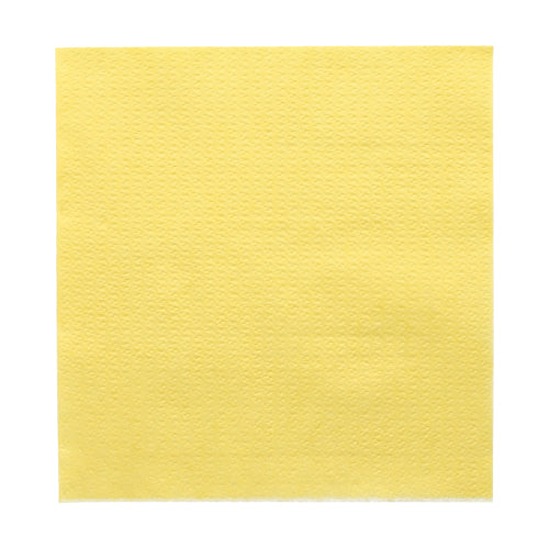 Servietten, 1-lagig 1/4-Falz 33 cm x 33 cm gelb