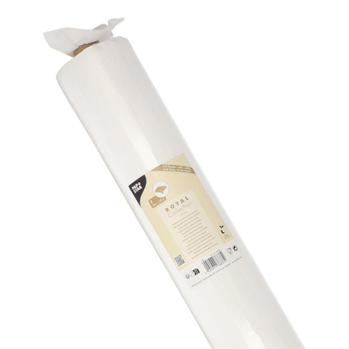 Tischdecke, stoffähnlich, PV-Tissue Mix "ROYAL Collection" 20 m x 1,18 m weiss