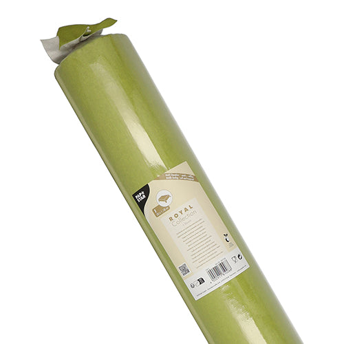 Tischdecke, stoffähnlich, PV-Tissue Mix "ROYAL Collection" 20 m x 1,18 m olivgrün