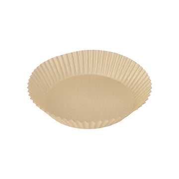 Backpapiere Ø 16 cm · 4,5 cm braun für Heißluftfritteusen