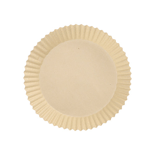 Backpapiere Ø 16 cm · 4,5 cm braun für Heißluftfritteusen