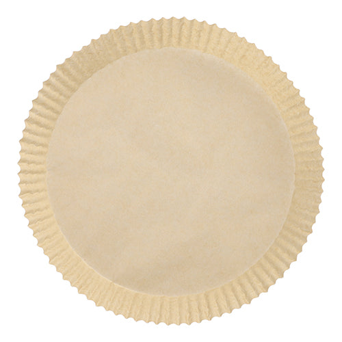 Backpapiere Ø 23 cm · 4,5 cm braun für Heißluftfritteusen