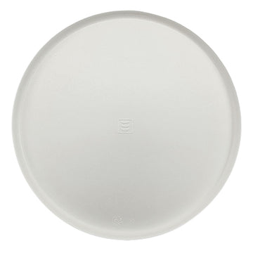 Teller Zuckerrohr "pure" rund Ø 22 cm · 1 cm weiss "Cella"
