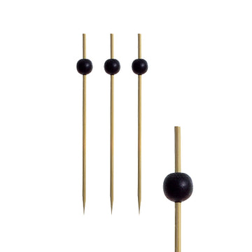 Fingerfood - Picker 12,5 cm "Black Pearl"