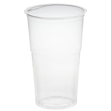 Trinkbecher "Hurricane", PET 0,5 l Ø 9,5 cm · 14,9 cm glasklar