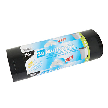 Müllsäcke, LDPE 60 l 100 cm x 57 cm schwarz extra stark und extra reißfest