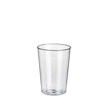 Trinkbecher, PS 0,1 l Ø 5,5 cm · 7,5 cm glasklar