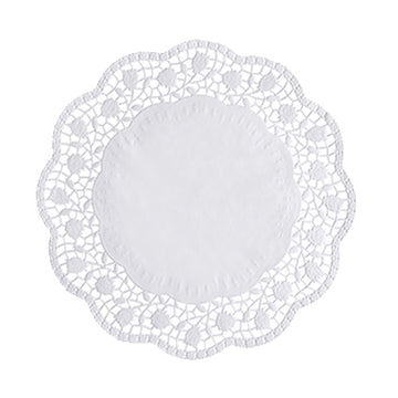 Tortenspitzen rund Ø 28 cm weiss