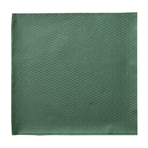 Servietten, 1-lagig 1/4-Falz 33 cm x 33 cm dunkelgrün