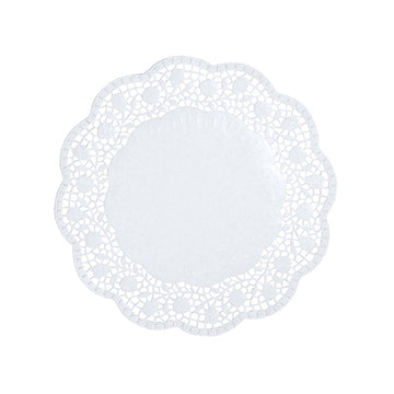 Tortenspitzen rund Ø 18 cm weiss