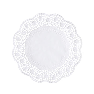 Tortenspitzen rund Ø 20 cm weiss