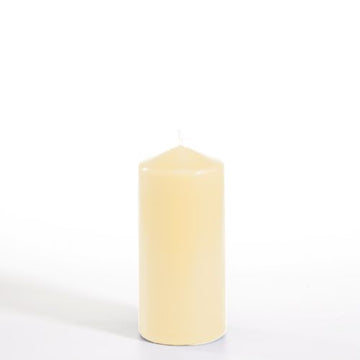 Stumpenkerze Ø 60 mm · 130 mm creme