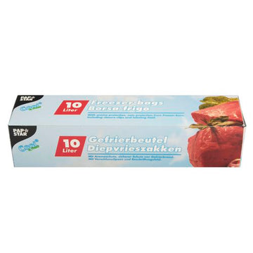 Gefrierbeutel, LLDPE 10 l 60 cm x 40 cm transparent in Faltschachtel