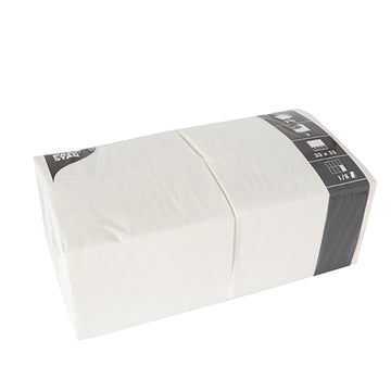 Servietten, 3-lagig 1/8-Falz 33 cm x 33 cm weiss