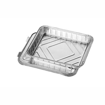 Menüschalen + Deckel, Alu ungeteilt 0,93 l 3 cm x 17,7 cm x 22,5 cm