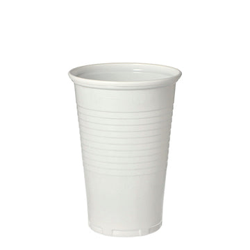 Trinkbecher, PP 0,2 l Ø 7,03 cm · 9,9 cm weiss