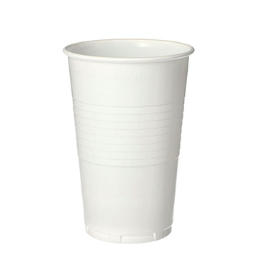 Trinkbecher, PP 0,3 l Ø 7,8 cm · 11,3 cm weiss