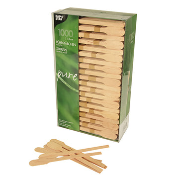 Rührstäbchen, Holz "pure" 13 cm