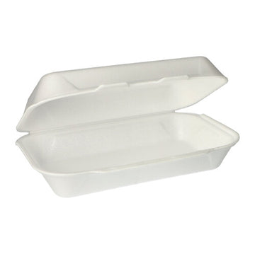 Allzweckboxen mit Klappdeckel, XPS 1800 ml 7,5 cm x 24 cm x 13,3 cm weiss