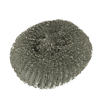 Topfreiniger, Draht rund Ø 13 cm · 4,5 cm silber , kratzend