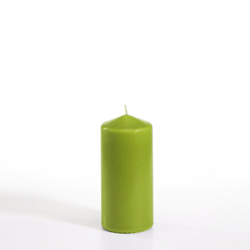 Stumpenkerze Ø 50 mm · 100 mm kiwi