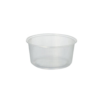 Verpackungsbecher, PP rund 250 ml Ø 10,1 cm · 5 cm transparent
