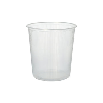 Verpackungsbecher, PP rund 500 ml Ø 10,1 cm · 10,3 cm transparent