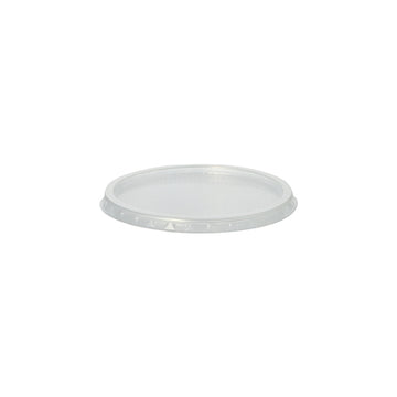 Deckel für Verpackungsbecher, PP rund Ø 10,1 cm · 0,8 cm transparent