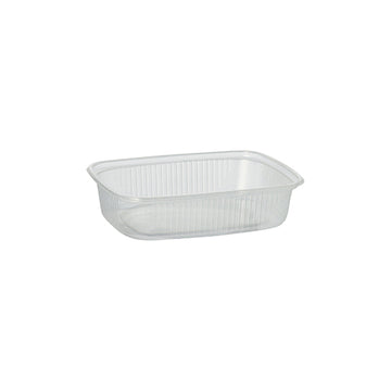 Verpackungsbecher, PP eckig 125 ml 2,8 cm x 8,1 cm x 10,8 cm transparent