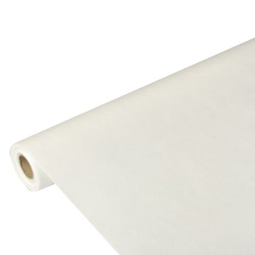 Tischdecke, stoffähnlich, Vlies "soft selection" 10 m x 1,18 m weiss