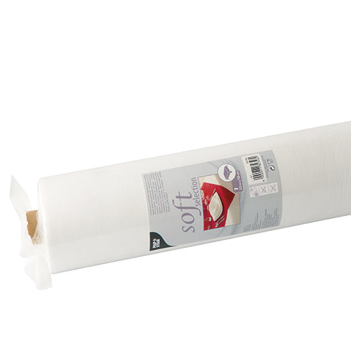 Tischdecke, stoffähnlich, Vlies "soft selection" 25 m x 1,18 m weiss