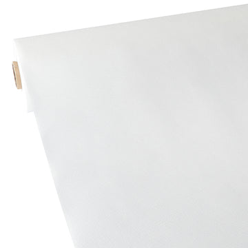 Tischdecke, stoffähnlich, Vlies "soft selection" 40 m x 1,18 m weiss