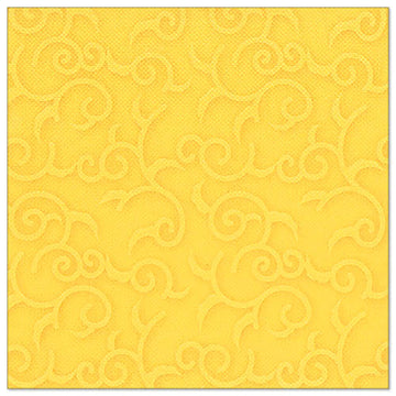 Servietten "ROYAL Collection" 1/4-Falz 40 cm x 40 cm gelb "Casali"