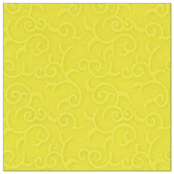 Servietten "ROYAL Collection" 1/4-Falz 40 cm x 40 cm limonengrün "Casali"