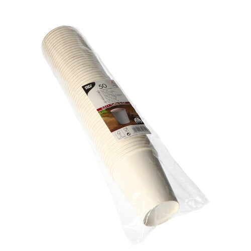 Trinkbecher, Pappe "To Go" 0,2 l Ø 8 cm · 9,2 cm weiss
