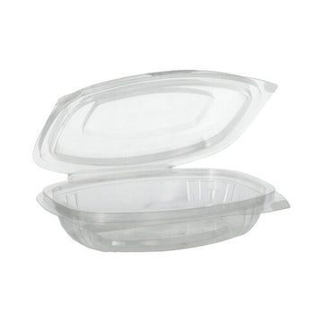 Feinkost- und Salatschalen mit Klappdeckeln, PLA "pure" 250 ml 3,1 cm x 16,1 cm x 13,2 cm