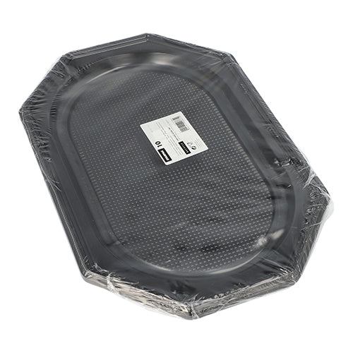 Servierplatten, PET 45 cm x 30 cm schwarz