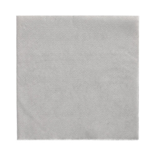 Servietten, 1-lagig 1/4-Falz 33 cm x 33 cm hellgrau