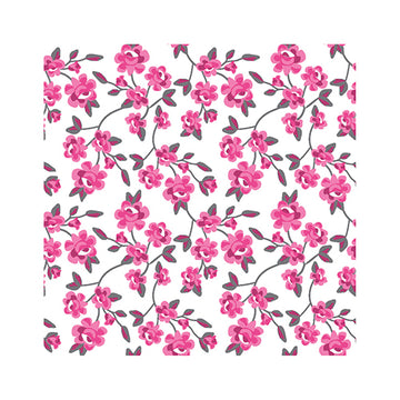 Servietten, 3-lagig 1/4-Falz 25 cm x 25 cm fuchsia "Milleflora"