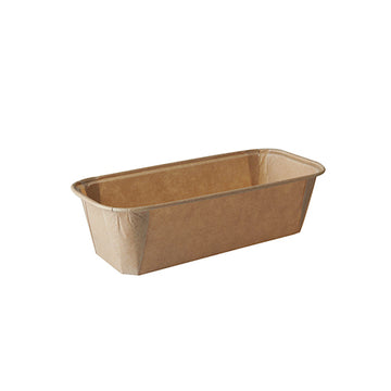 Backformen eckig 523 ml 5 cm x 8,5 cm x 18,8 cm braun